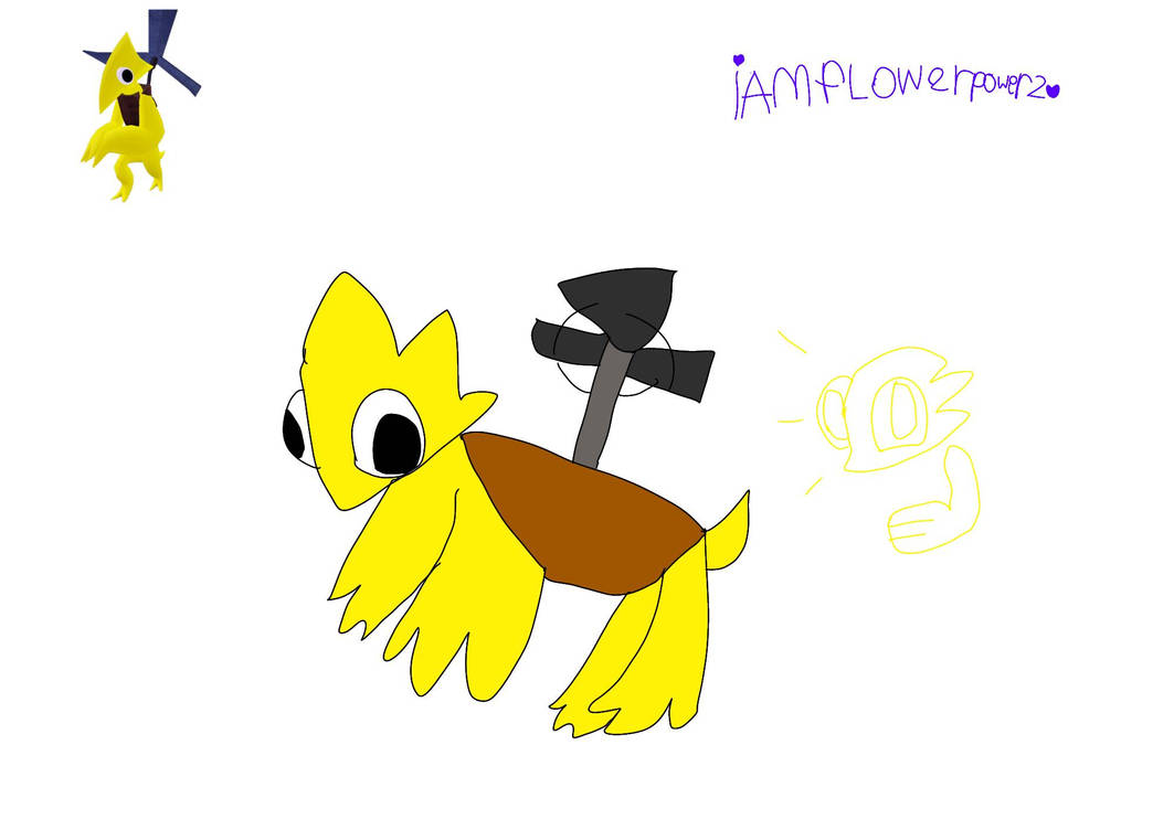 Rainbow friends yellow by iamflowerpower2 on DeviantArt