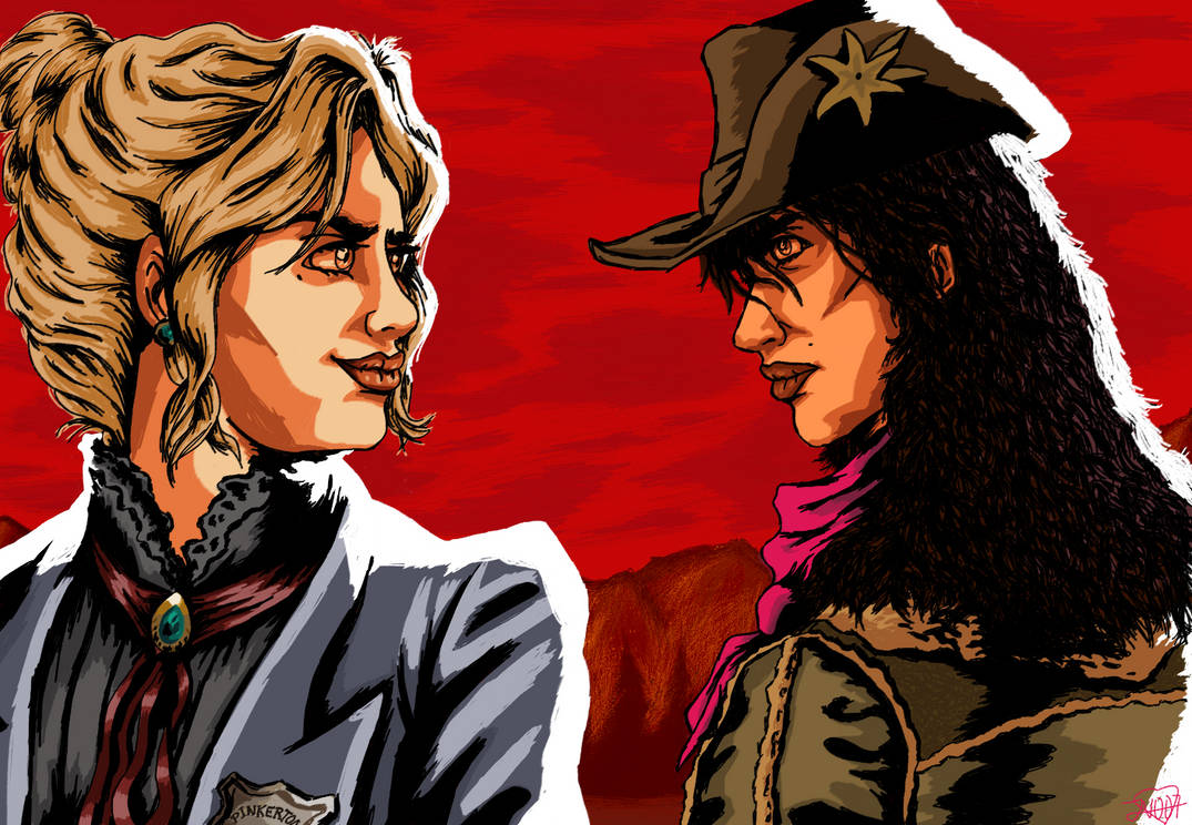 RDR2 The Law and Outlaw (Digital) by JaneValentine007 on DeviantArt