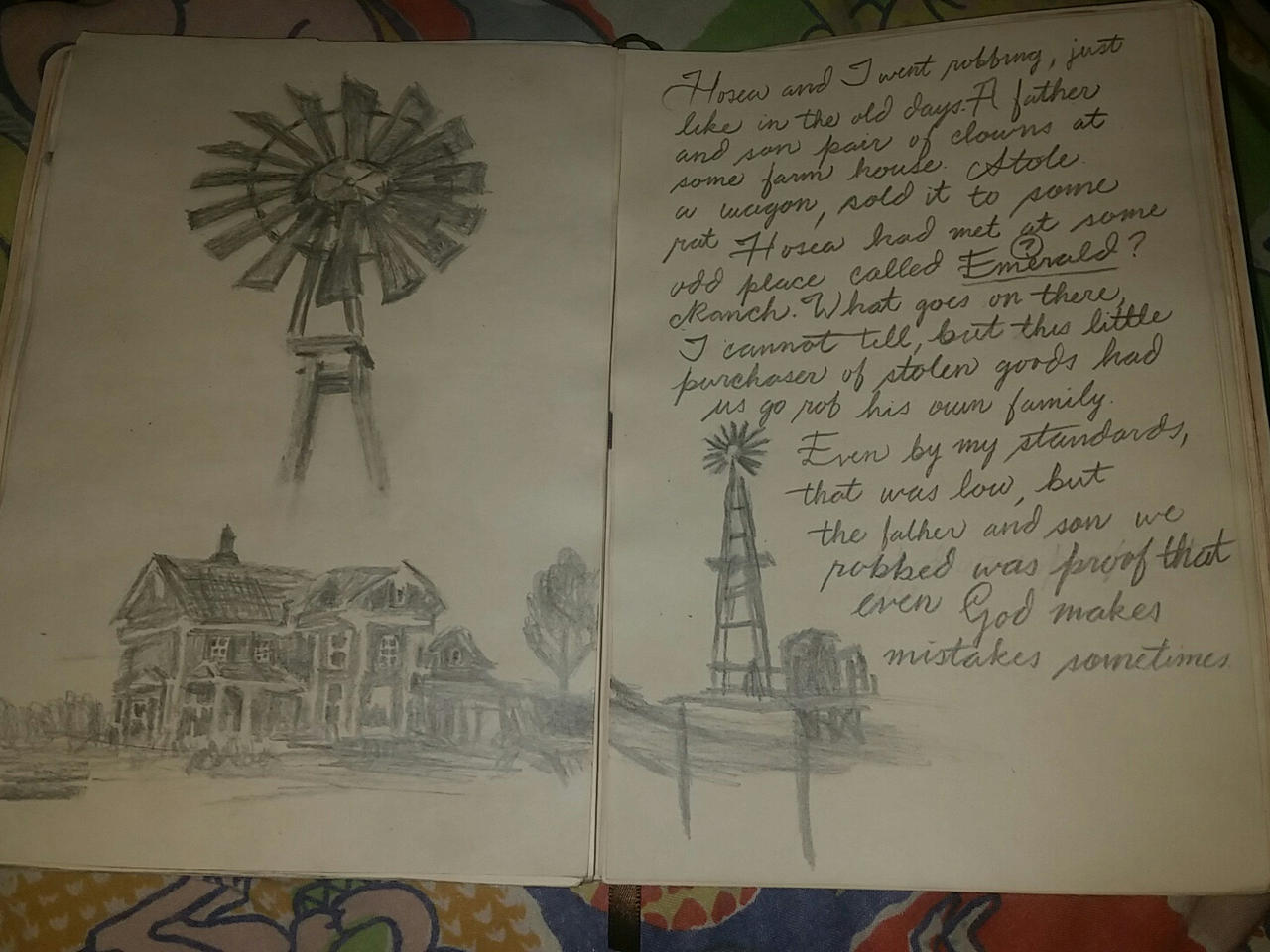Arthur Morgan’s Journal (60) by JaneValentine007 on DeviantArt