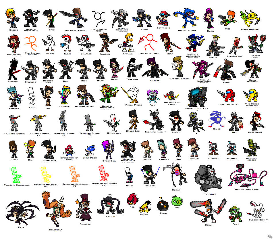 Codables Character All the Characters I've Drawn by CaioAdriel on DeviantArt