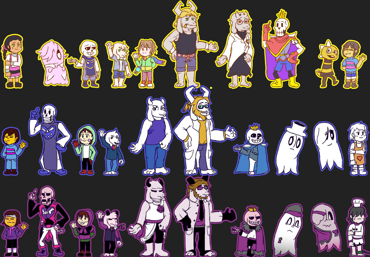 Alt Shift Storyshift Storyshift preboot AUs Casts by ChimuetIsbell on DeviantArt