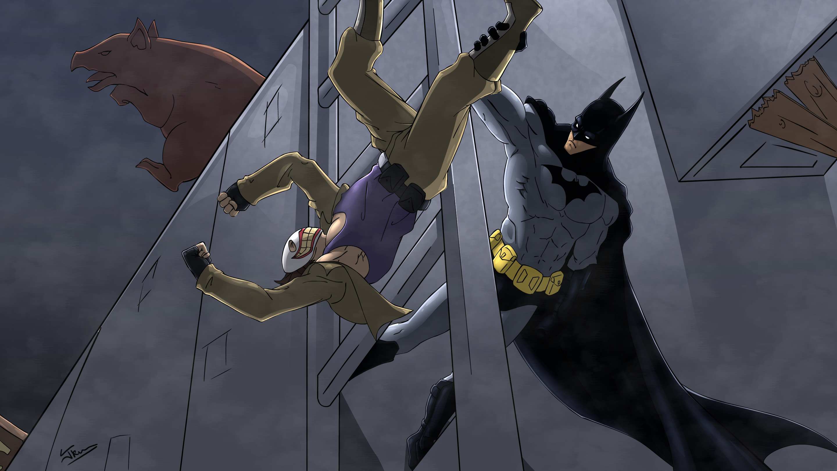 Batman Interrogation by Ravagexed on DeviantArt