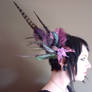 Custom Purple Fascinator