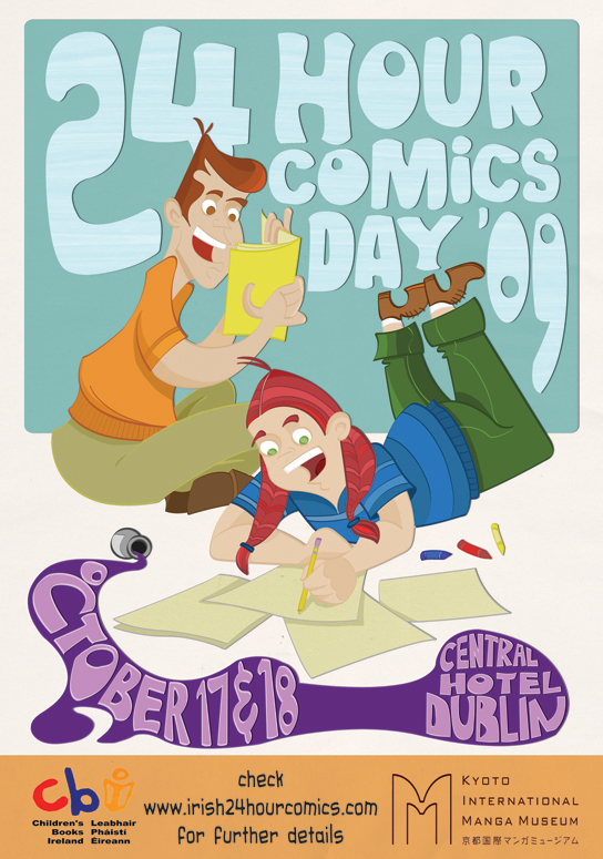 24 hour comics day poster 09