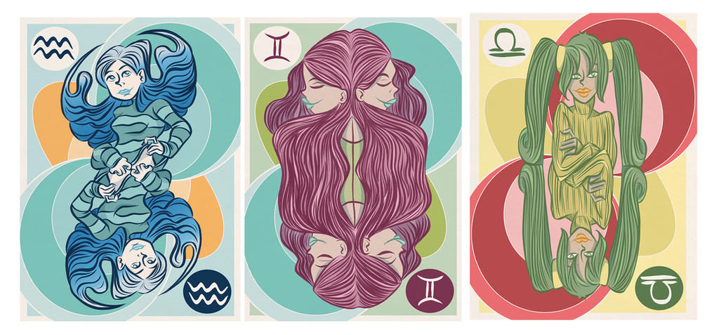 Zodiac - Air Signs by Ztoical on DeviantArt