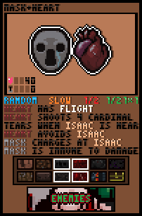 A Sinners Game (Mask + Heart)