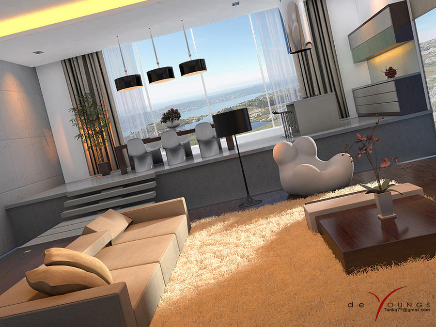 MODERN INTERIOR 3, CONCEPTUAL