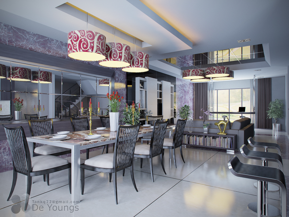 LIVING AND DINING ROOM 1