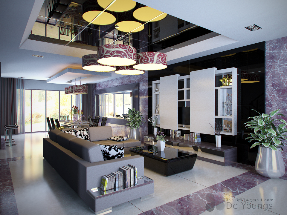 LIVING AND DINING ROOM 2 by TANKQ77