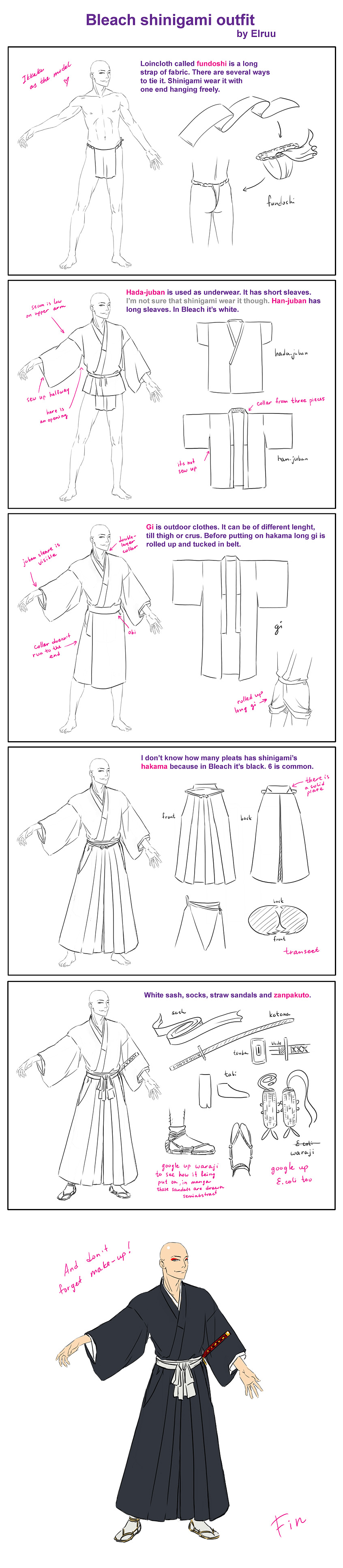 Bleach shinigami outfit