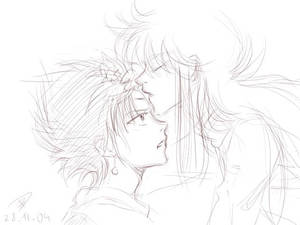 Kurama and Hiei