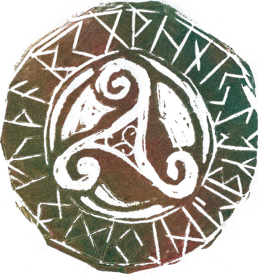 Runic Tri Triskel runes by EmmyvanRuijven on DeviantArt