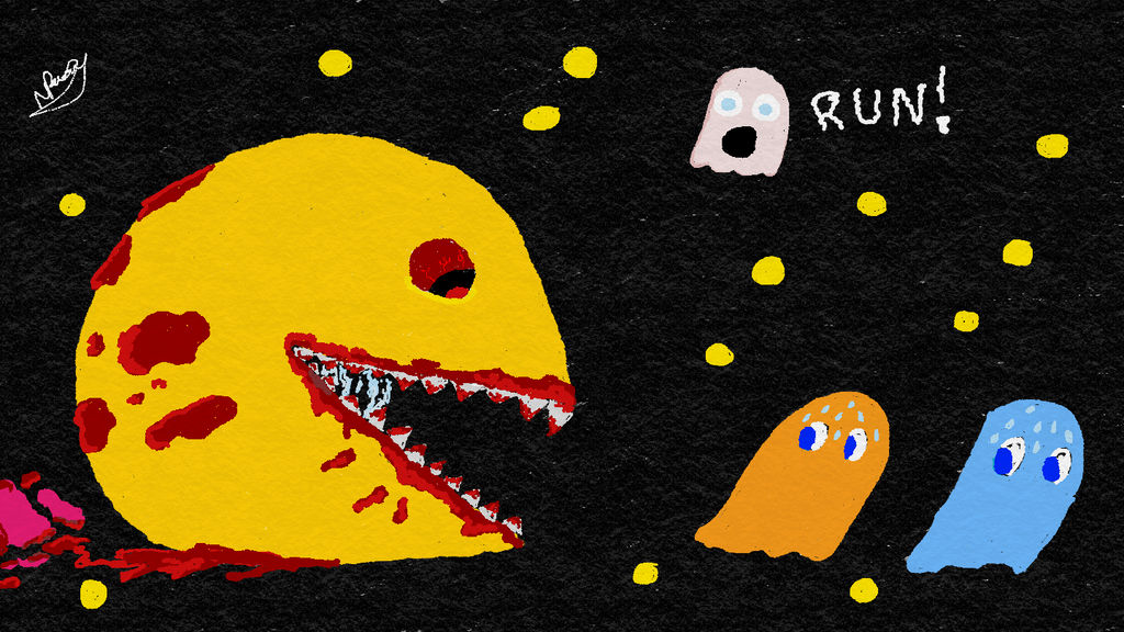 Evil Pacman by MoonRushers on DeviantArt