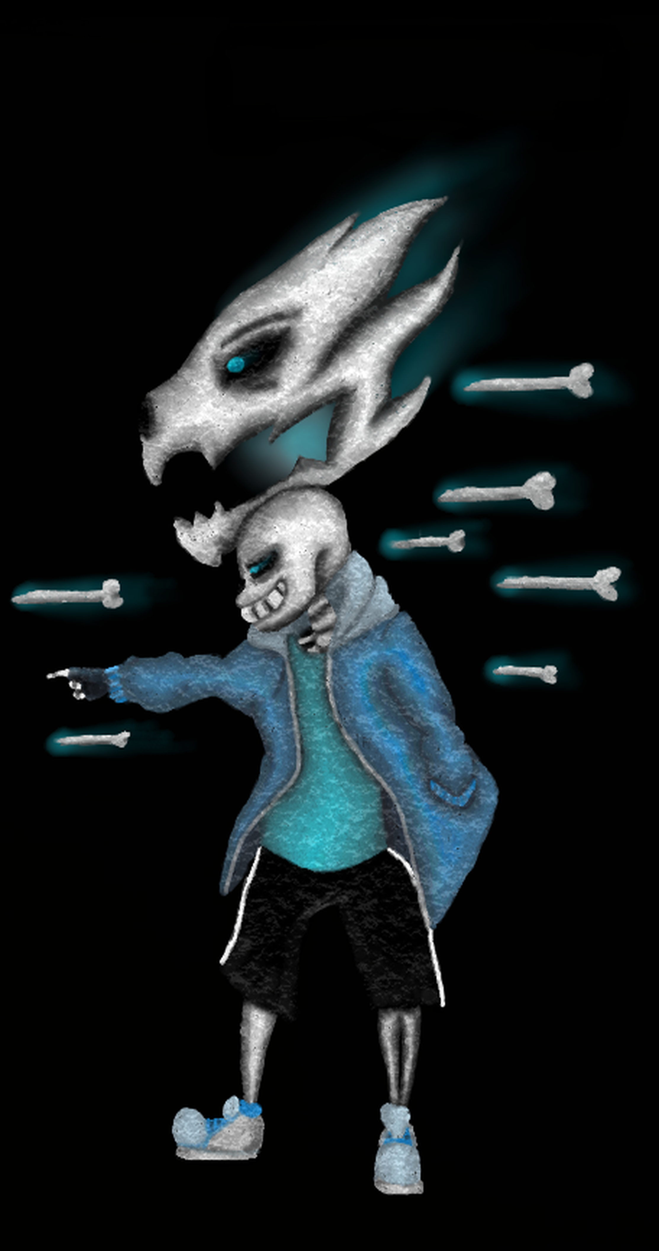 Sans - fighting by MoonRushers on DeviantArt