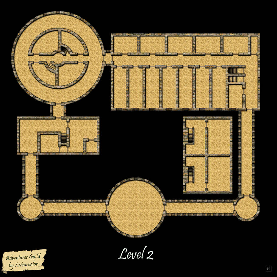 Adventure Guild Layout Adventurer-Guild-Draft-Level-2 by mrvalor2017 on DeviantArt