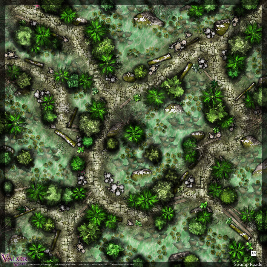 Swamp Path Design Swamp-Roads-1 by mrvalor2017 on DeviantArt