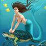 Mermaid Sea Turtle: COLORS