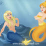 Commission: Mermaid Finds a Genie