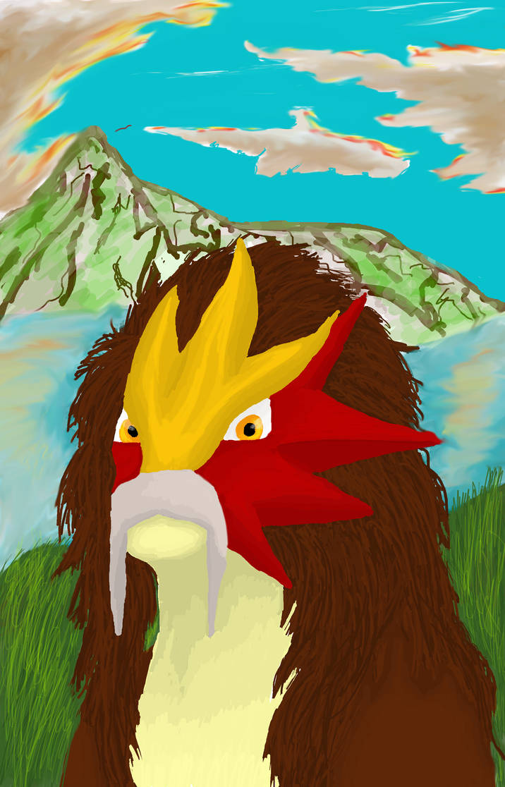 Entei by Howlingwolf246 on DeviantArt