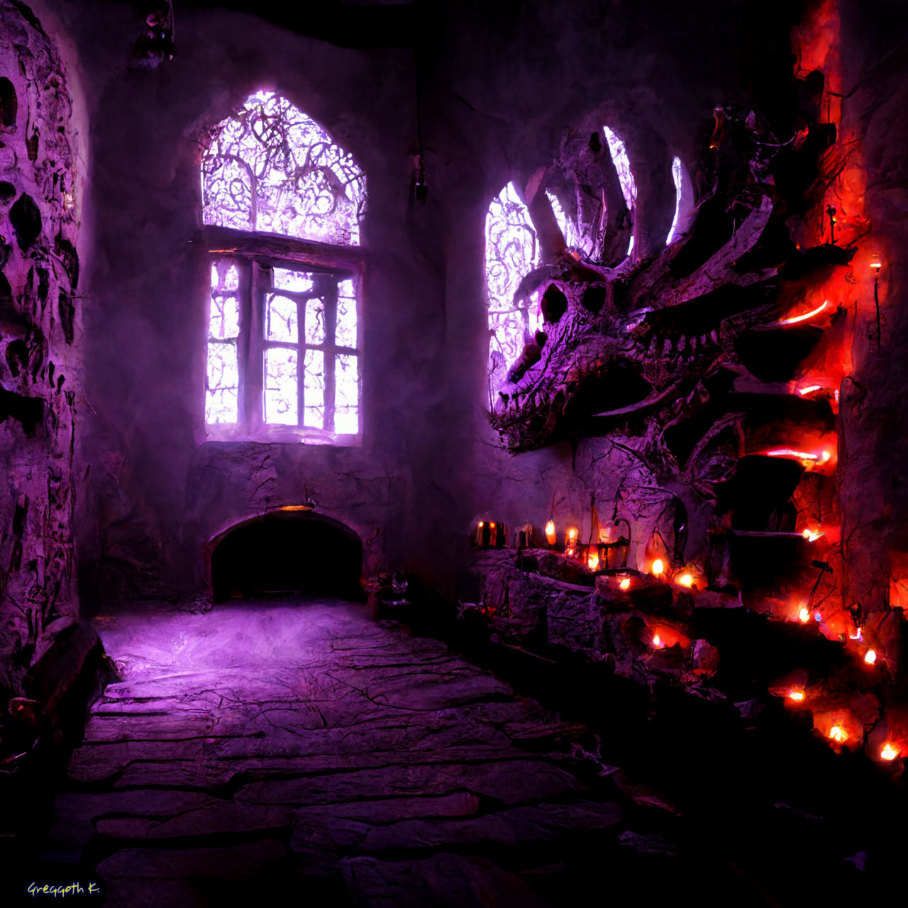 Ritual Chamber by Greggoth on DeviantArt