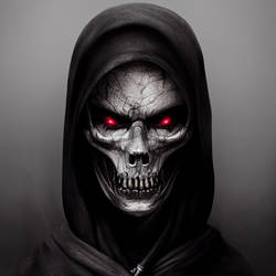 Grim Reaper Portrait by Greggoth