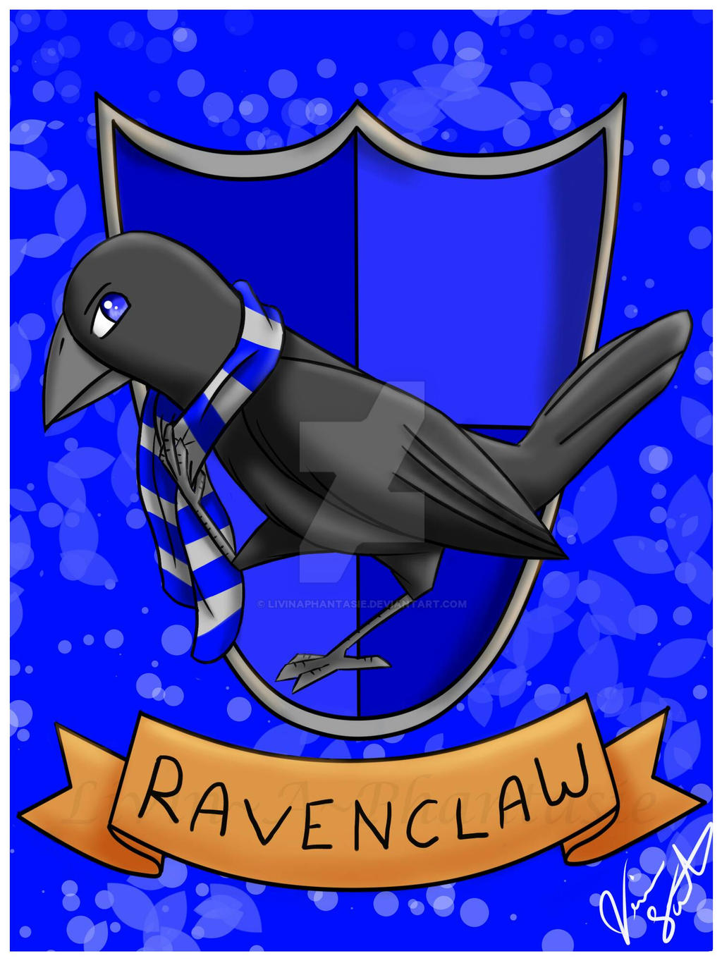 Ravenclaw Raven by livinaphantasie on DeviantArt