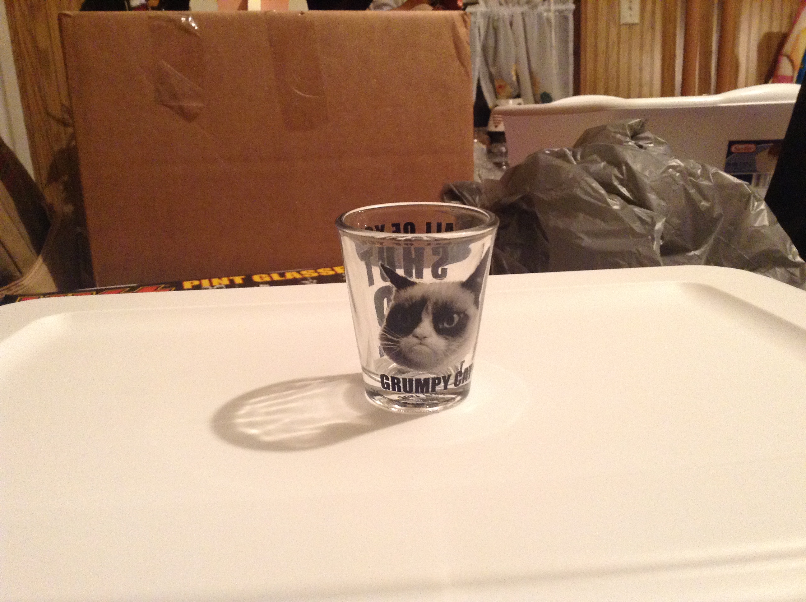 Grumpy Cat Shot Glass