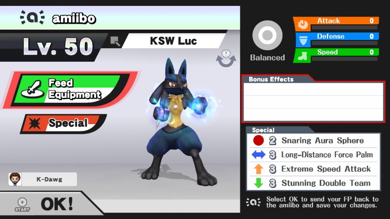 Lucario amiibo