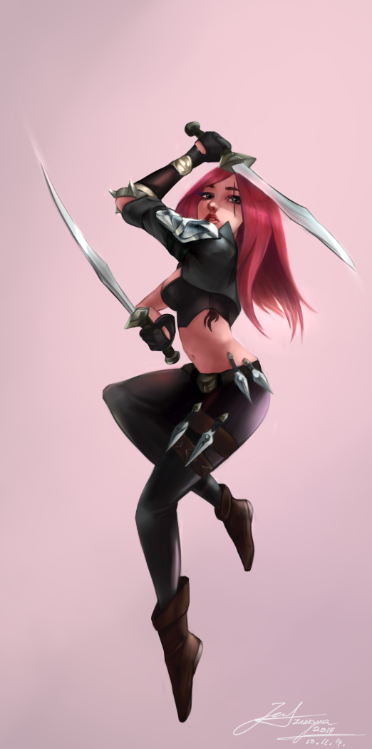 Flurry of Blades - Katarina