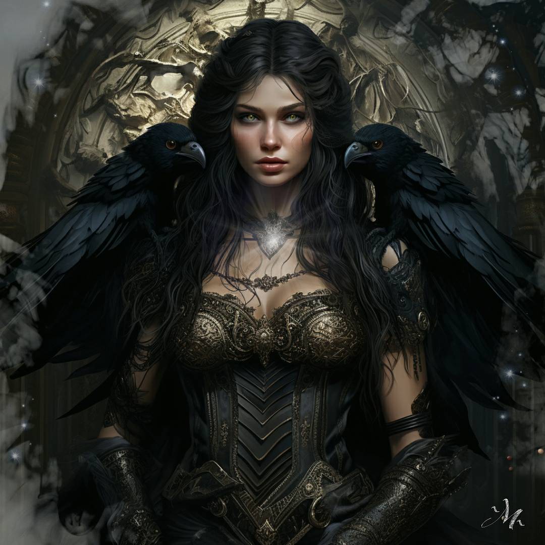 Morrigan Goddess of War by ArtbyMorganCMorgan on DeviantArt Morrigan Goddess of War by ArtbyMorganCMorgan on DeviantArt
