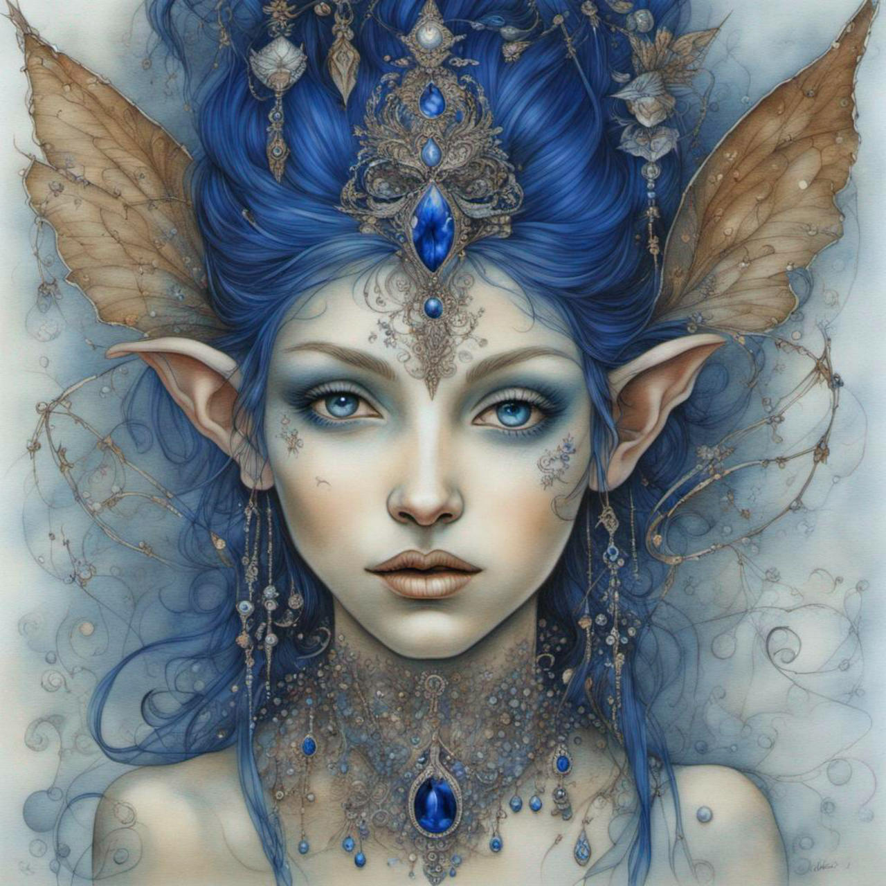 Azule by ArtbyMorganCMorgan on DeviantArt