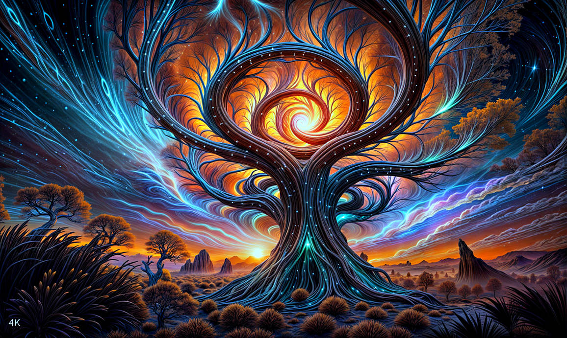 Alien Tree of Life by ArtbyMorganCMorgan on DeviantArt