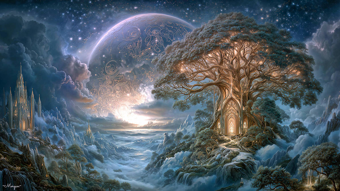The Mallorn Tree by ArtbyMorganCMorgan on DeviantArt