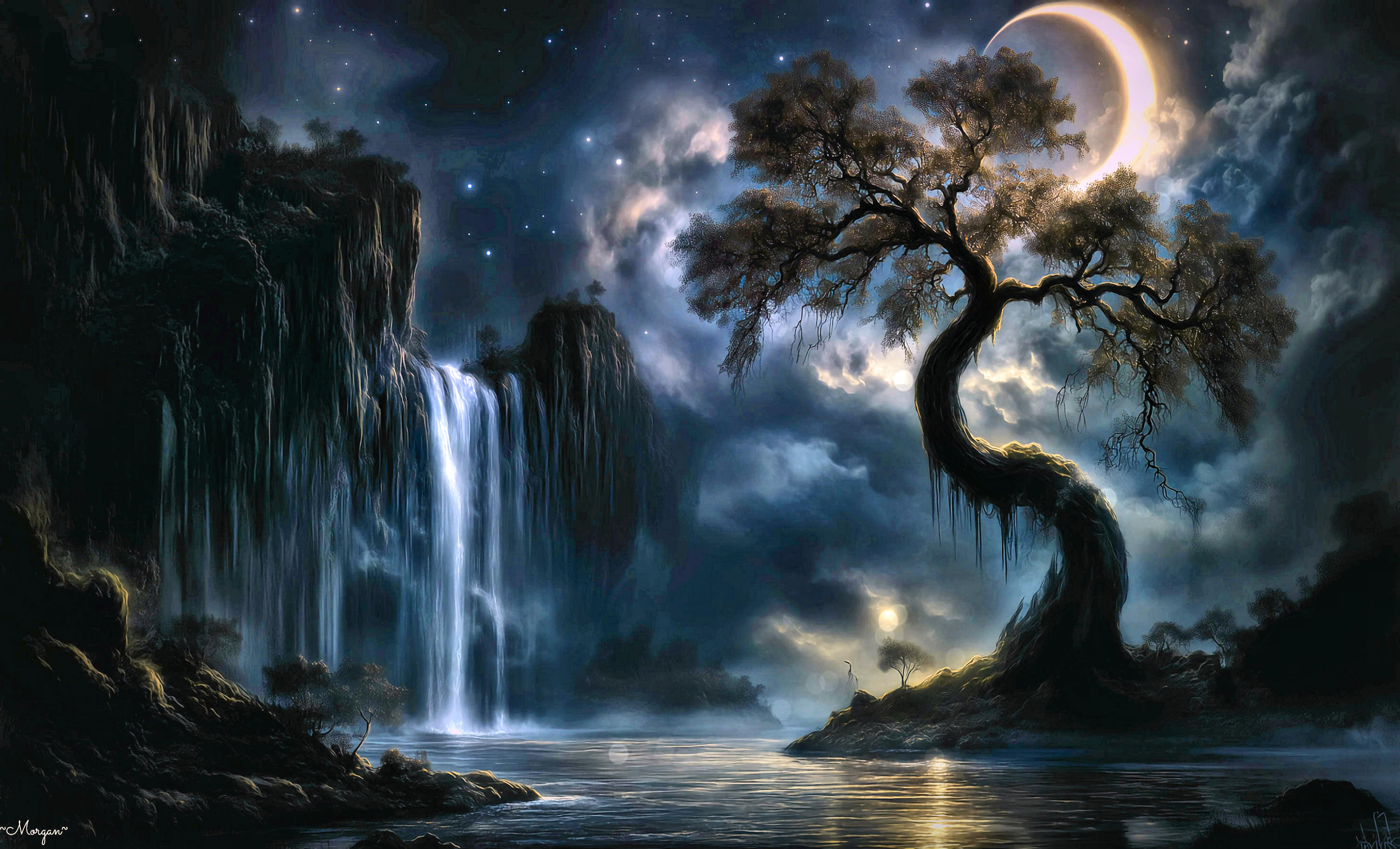 The Listening Tree by ArtbyMorganCMorgan on DeviantArt