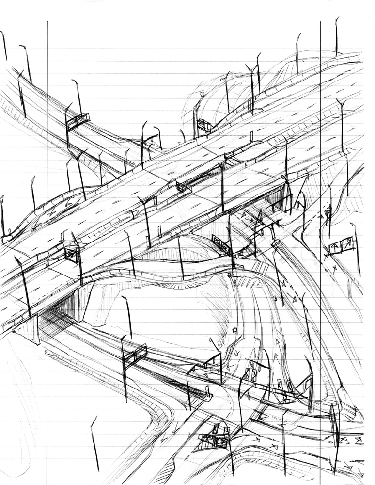 Interchange and Intersection by StudioOtaking on DeviantArt