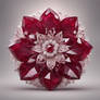 Ruby flower