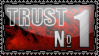 TRUST No1 stamp