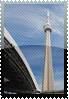 CN tower stamp by DeviantSith