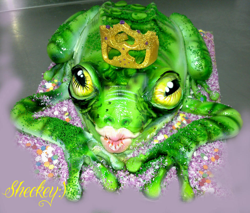 Frog Princess Cake