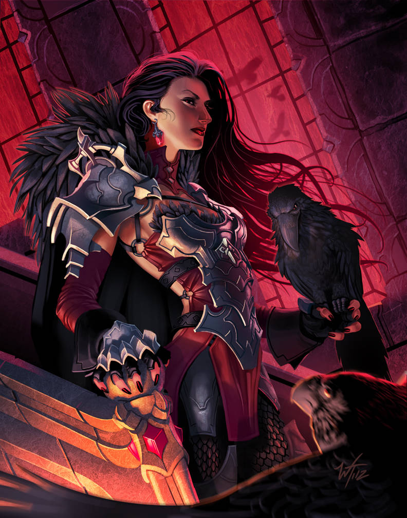 The Raven Queen by WesTalbott