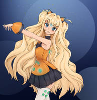 Sailor Seeu Lineart By Chocone D8jqnvi Kiki Color by PositiveWasabi