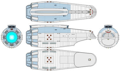 Heavy Cruiser Secondary Hull