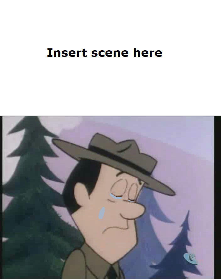 Ranger Smith Crying Over What by HansFan2001 on DeviantArt