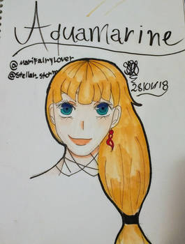 My oc, Aquamarine