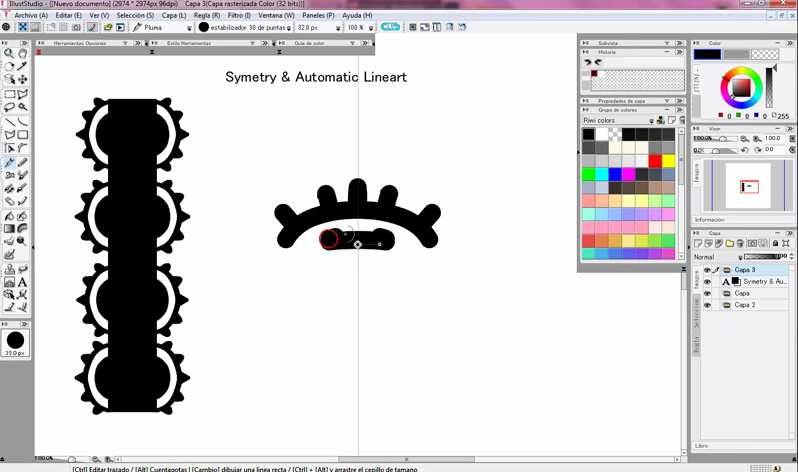 Symmetry and otulines