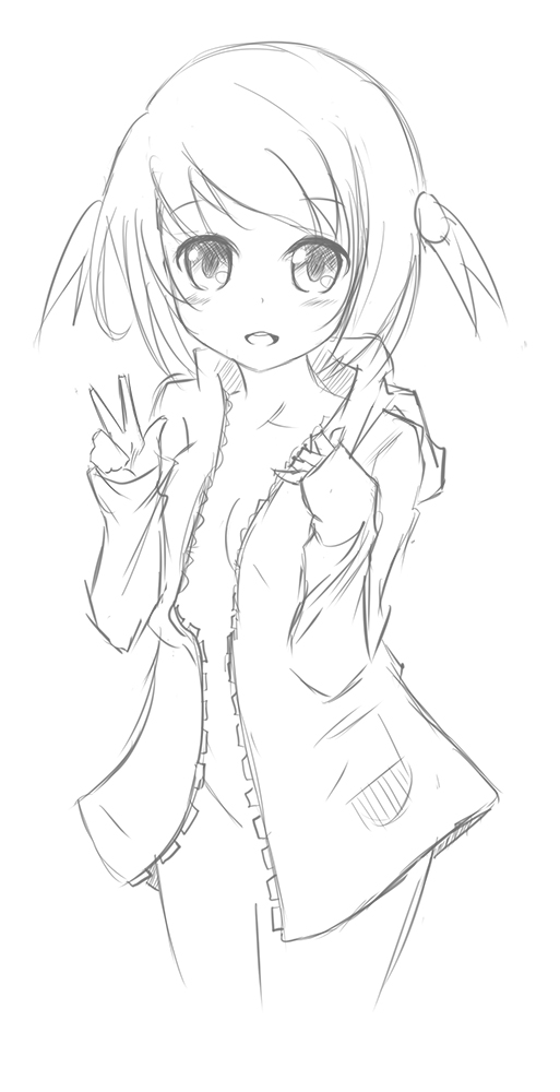Loli Sketch By Rinine On Deviantart