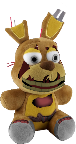 Fixed Fnaf Springtrap Plush by Pkwave on DeviantArt