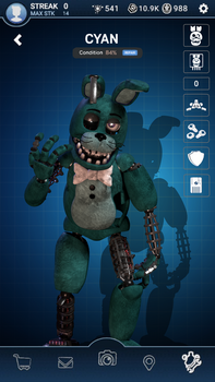 [Fnaf Oc] Cyan