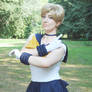 'Invited by a new age, Sailor Uranus...'