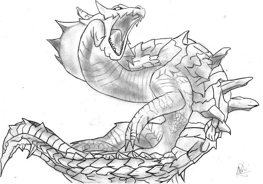 Monster Hunter - Lagiacrus